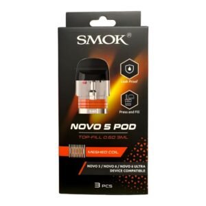 SMOK NOVO 5 MESHED 3ML REPLACEMENT POD 3CT/ BOX