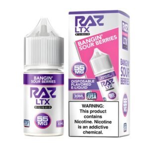 RAZ LTX JUICE SALT E LIQUID 30ML BOTTLE