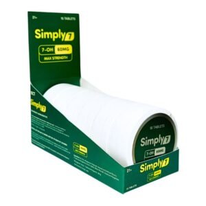 SIMPLY 7-OH HYDROXY MAX STRENGHT LEMON LIME 60MG PER TABLET 15CT/6PK