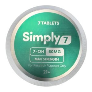 SIMPLY 7-OH HYDROXY MAX STRENGHT LEMON LIME 60MG PER TABLET 7CT/6PK