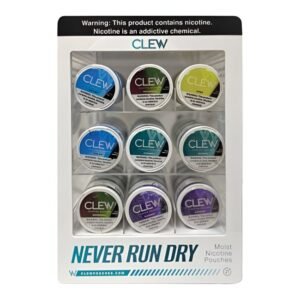 CLEW  NIC - 5 CANS / PACK "20 POUCHES PER CAN" 20CT DISPLAY