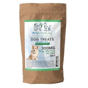 PET'S BOTANICALS CBD THC FREE DOG TREATS 300MG 30CT/ BAG