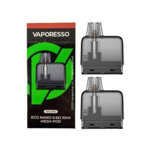 VAPORESSO ECO NANO 10ML MESH REPLACEMENT POD 2PK/ BOX