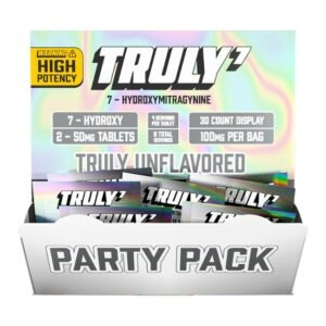 TRULY 7-HYDROXY PARTY PACK 50MG PER TABLET 2CT/ 30PK DISPLAY