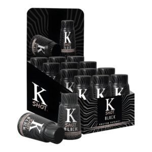 KSHOT BLACK EXTRACT KRATOM SHOT 12CT/ BOX